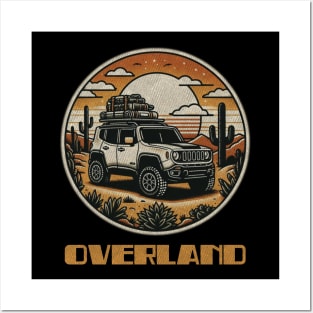 Overland Jeep renegade Posters and Art